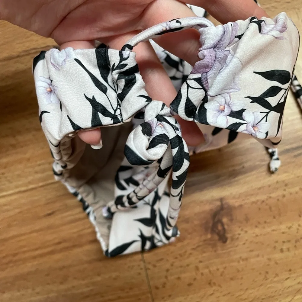 Floral Brazilian Bikini Bottom